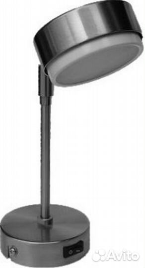 Светильник GX53 поворотный сатин хром на дл. кр E