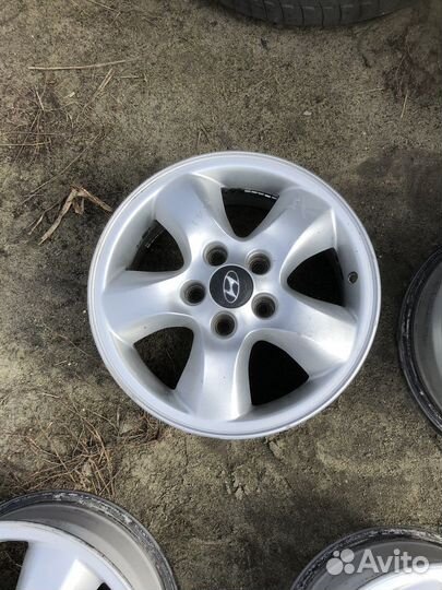 Литые диски r16 5x114.3 hyundai оригинал