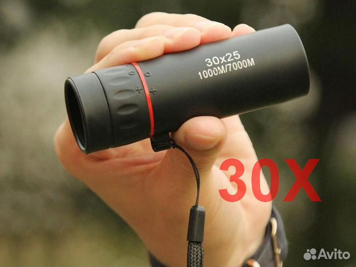 30х25 телескоп монокуляр для охоты рыбалки