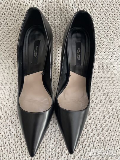 Туфли кожанные Zara 39
