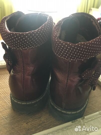 Ботинки осень