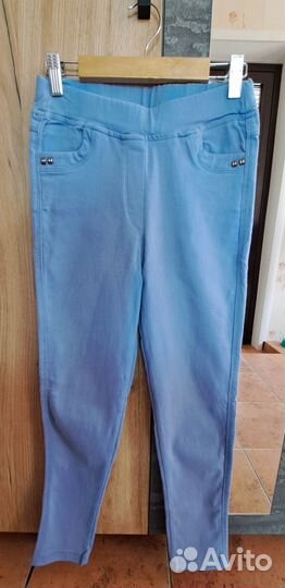 Джинсы капри для девочки