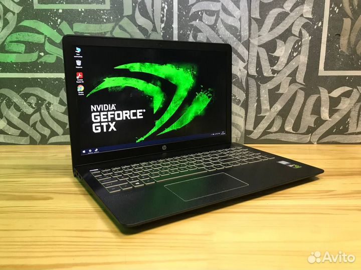 Игровой ноутбук HP Core i5/GTX1050/8gb/SSD
