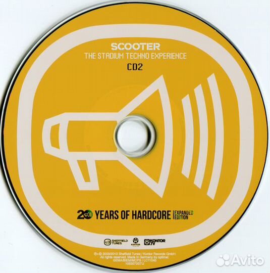 Scooter - 20 Years Of Hardcore: Stadium Techno Experience (Strictly Limited Expanded Edition) (3 CD)