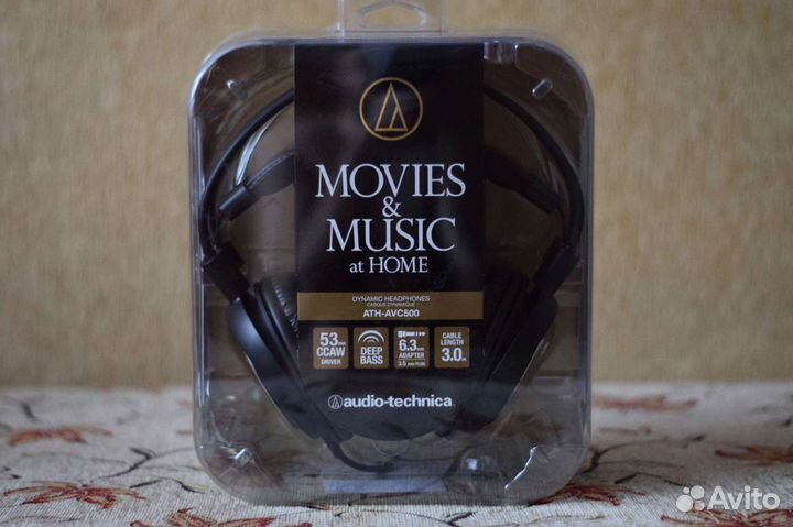 Наушники накладные Audio-Technica ATH-AVC500