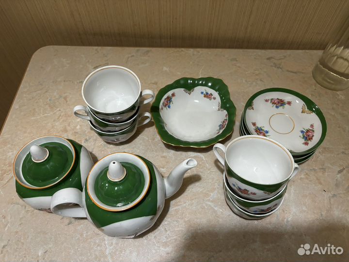 Чайно кофейный сервиз 