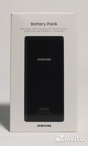 Повербанк Samsung EB-P5300 20000 mAh