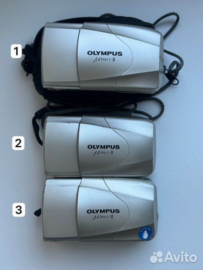 Olympus Mju ii плёночный фотоаппарат