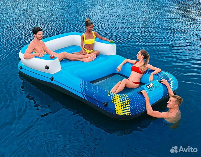 Надувной плот Оазис 305x186x58см