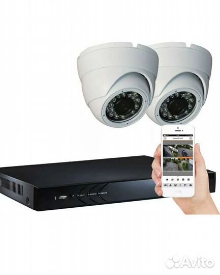 Установка видеонаблюдения и сигнализаций