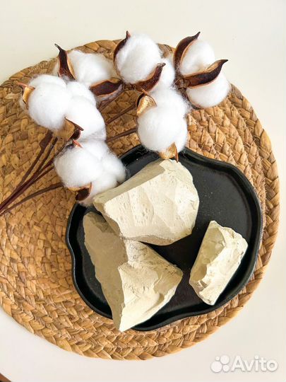 Уральская глина природная пищевая