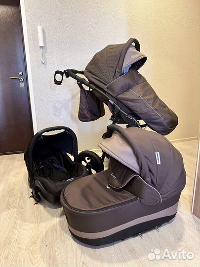 Коляска riko alfa 3в1 как новая