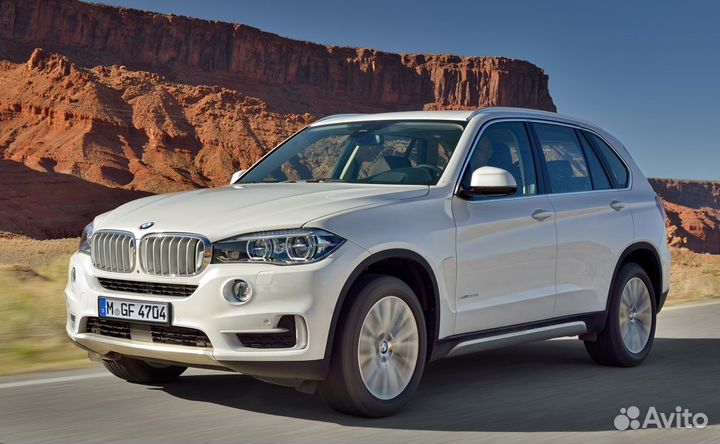 Ковры резиновые в салон на BMW X5 F-15 с 2014 г