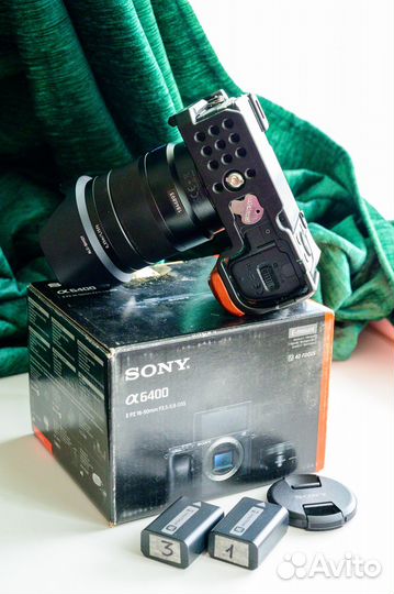 Фотоаппарат Sony A 6400 (комплект кинодела)