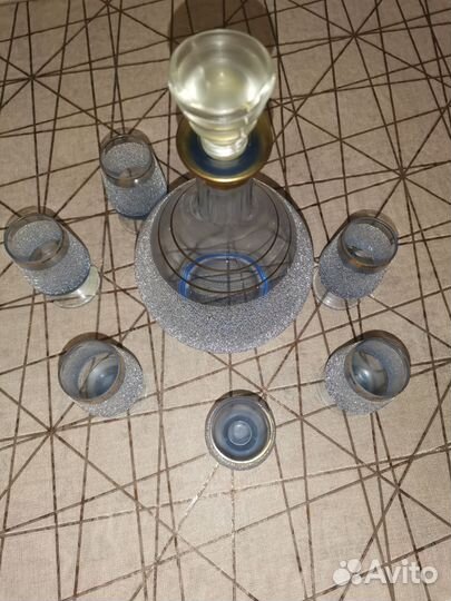 Графин с рюмками СССР