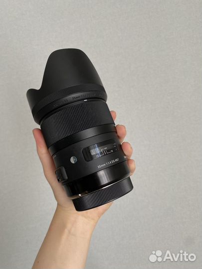 Объектив Sigma 35mm F 1.4 DG Art