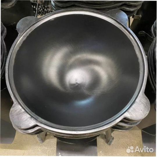 Казан чугунный 12л Узбекский