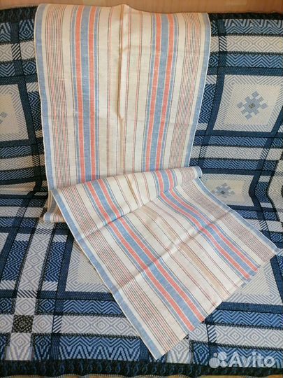 Полотенце лен СССР новое 156*50