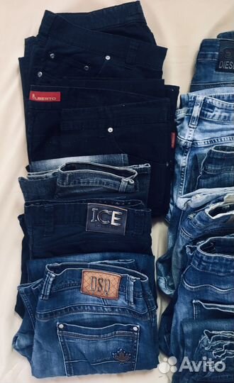 Джинсы б/у для рукоделия