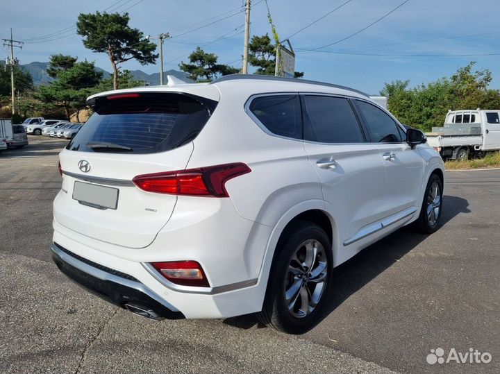 Hyundai Santa Fe 2.2 AT, 2019, 11 000 км