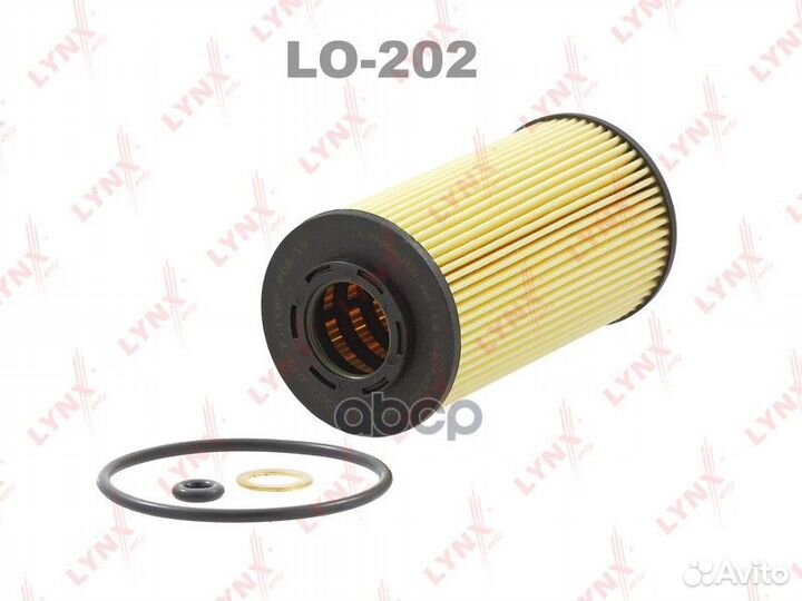 Картридж масляного фильтра LO202 lynxauto