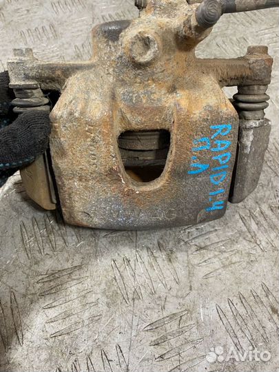 Суппорт передний левый Skoda Rapid, I 2017