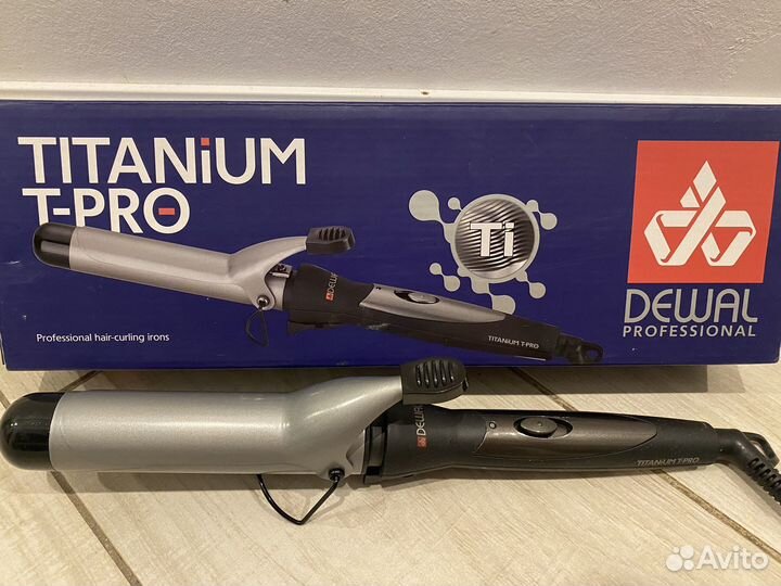 Плойка для волос titanium T PRO dewal