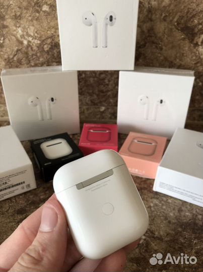Airpods 2 (Гарантия + чехол )