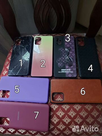 Чехол на samsung А71