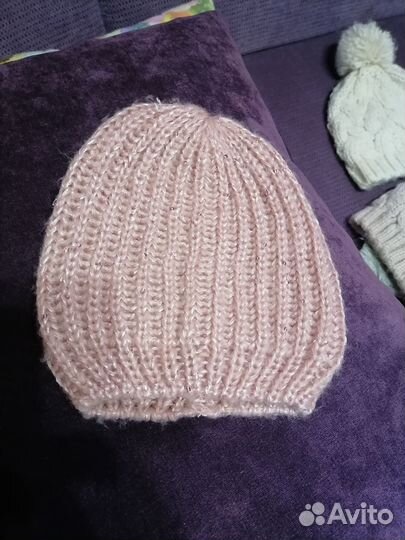 Шапка вязанная женская