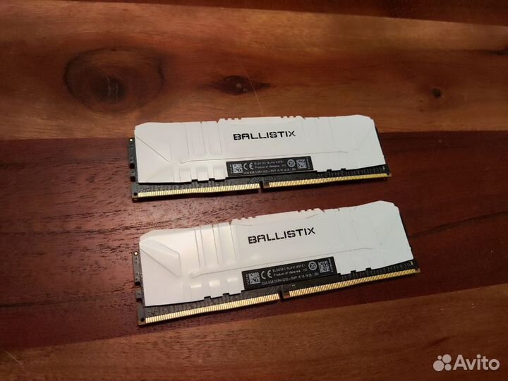 Оперативная память Crucial Ballistix 16 гб (2x8)