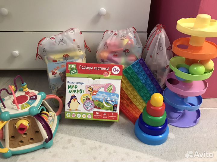 Развивающие игрушки до 1 года