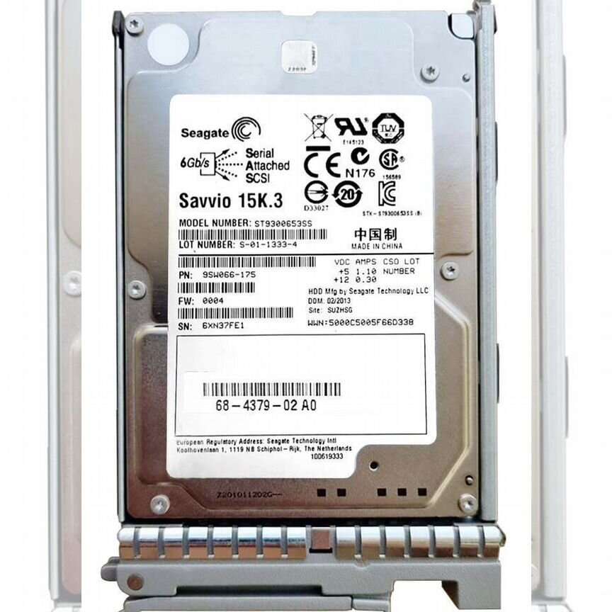 [HDD300GI2F105] Жесткий Диск Cisco Ucs- 300gb Sas 2,5 Hdd300gi2f105