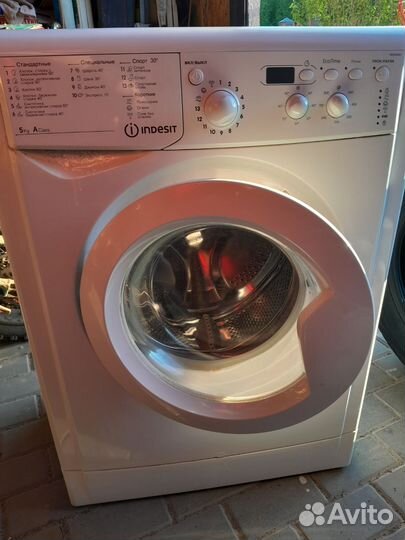 Стиральная машина indesit 5кг