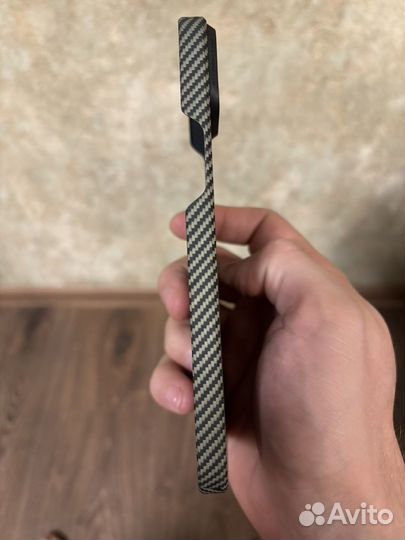 Чехол pitaka iPhone 15 plus в идеальном состоянии