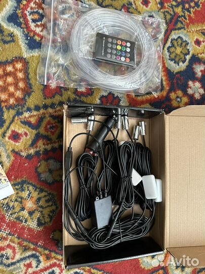 Контурная подсветка салона