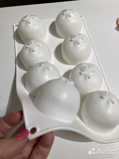 Силиконовая форма для муссовых пирожных мандарин