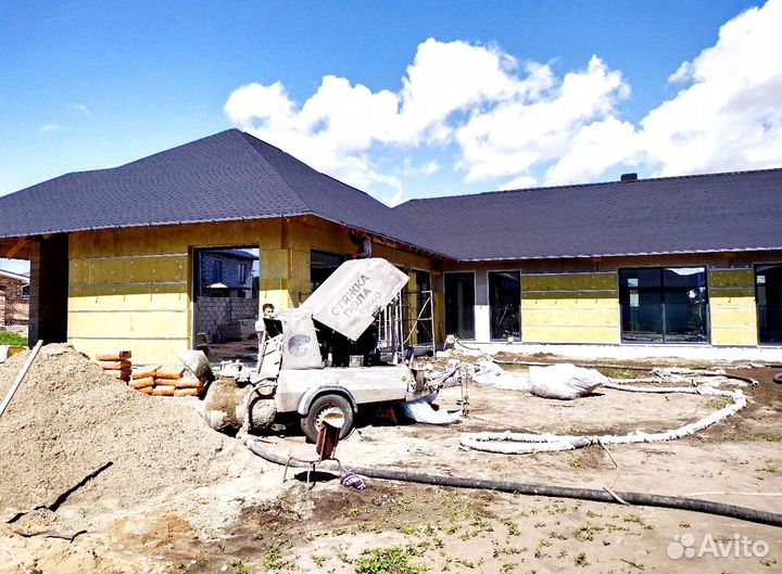 Стяжка пола под ключ