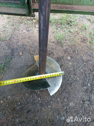 Ручной земляной бур СССР