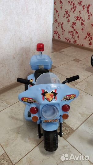 Детский мотоцикл на аккумуляторе бу