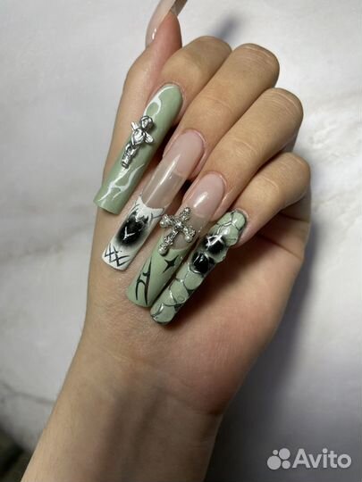 Маникюр, наращивание