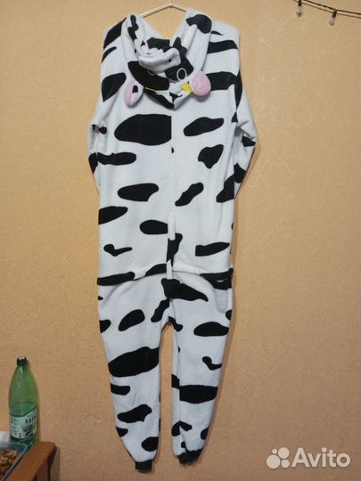 Пижама кигуруми корова