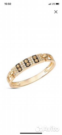 Золотые серьги и кольцо с гранатами и бриллиантами