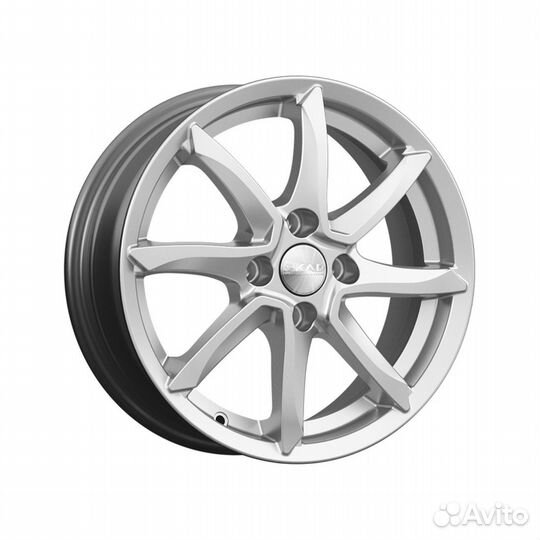 Литые диски 6x15 4x100 60.1 ET40 скад Осака селена