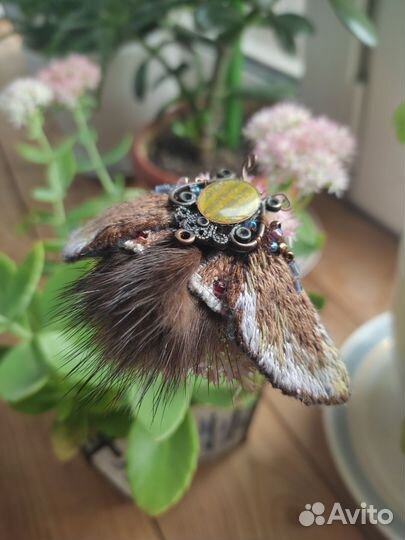 Подарки. Брошь.Мотылек