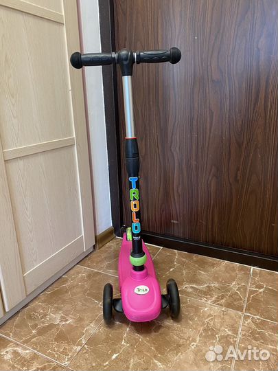Самокат трехколесный детский Trolo