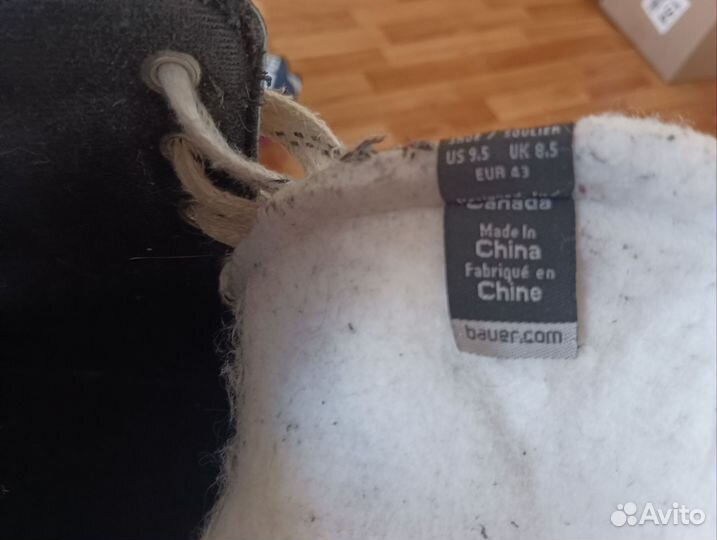 Коньки, краги, защита хоккейные