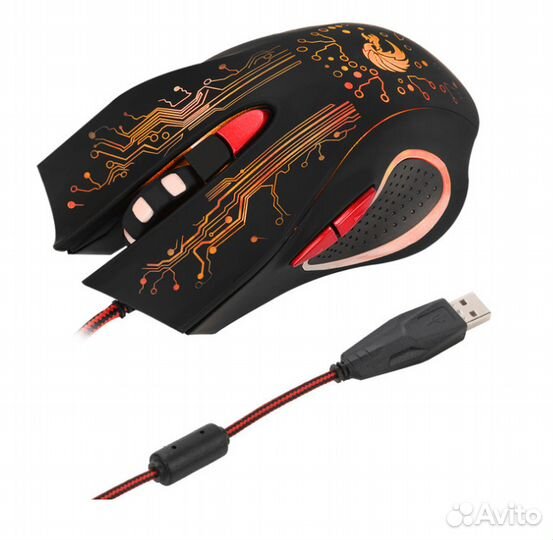 Игровая мышка проводная A885 (hxsj)