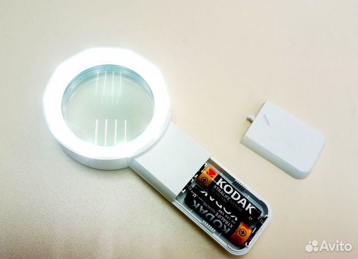 Лупа с подсветкой 10 кратная