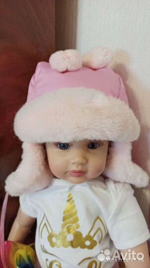 Шапка зимняя фирмы Olle, р.52